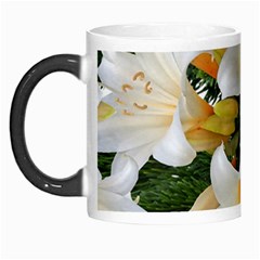 Lilies Belladonna White Flowers Morph Mugs