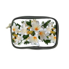 Lilies Belladonna White Flowers Coin Purse