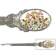 Flowers Roses Leaves Autumn Letter Opener by Pakrebo