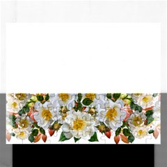 Flowers Roses Leaves Autumn Rectangular Jigsaw Puzzl