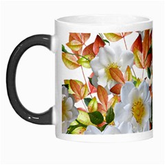 Flowers Roses Leaves Autumn Morph Mugs by Pakrebo