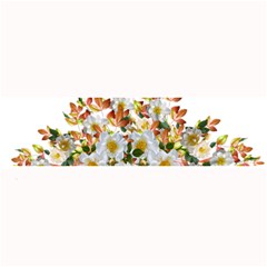 Flowers Roses Leaves Autumn Large Bar Mats by Pakrebo