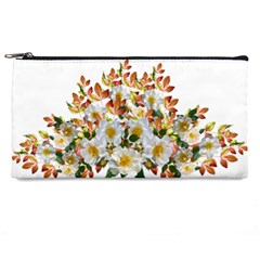 Flowers Roses Leaves Autumn Pencil Cases by Pakrebo