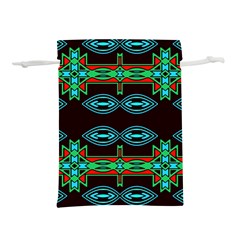 Ovals And Tribal Shapes                           Lightweight Drawstring Pouch (l)