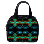 Ovals and tribal shapes                               Classic Handbag (Two Sides) Back