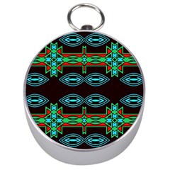 Ovals And Tribal Shapes                               Silver Compass by LalyLauraFLM