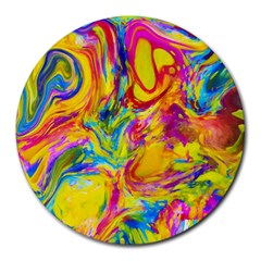 Mixed Paint                                 Round Mousepad