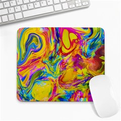 Mixed Paint                                 Large Mousepad by LalyLauraFLM