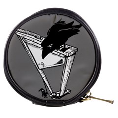 Gallows Raven Chopped Mini Makeup Bag by Bajindul