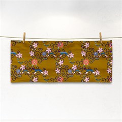 Textile Flowers Pattern Hand Towel