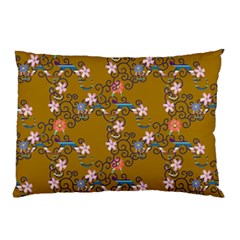 Textile Flowers Pattern Pillow Case (two Sides)