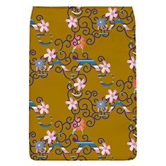 Textile Flowers Pattern Removable Flap Cover (s)