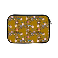 Textile Flowers Pattern Apple Ipad Mini Zipper Cases by HermanTelo