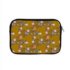 Textile Flowers Pattern Apple Macbook Pro 15  Zipper Case