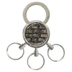 Stone Patch Sidewalk 3-ring Key Chain by HermanTelo