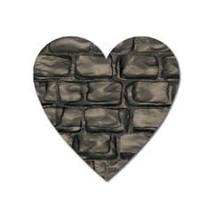 Stone Patch Sidewalk Heart Magnet by HermanTelo