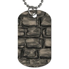 Stone Patch Sidewalk Dog Tag (two Sides)