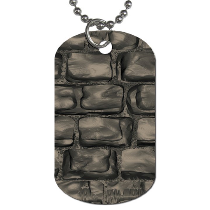 Stone Patch Sidewalk Dog Tag (Two Sides)