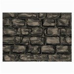 Stone Patch Sidewalk Large Glasses Cloth (2 Sides) Front