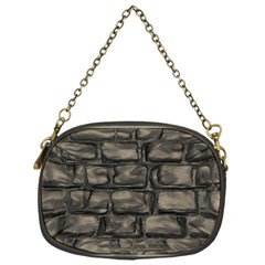 Stone Patch Sidewalk Chain Purse (one Side)