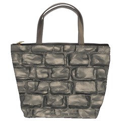 Stone Patch Sidewalk Bucket Bag