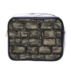 Stone Patch Sidewalk Mini Toiletries Bag (one Side) by HermanTelo