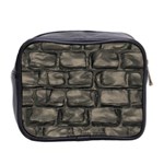 Stone Patch Sidewalk Mini Toiletries Bag (Two Sides) Back