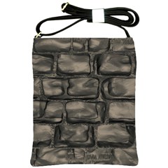 Stone Patch Sidewalk Shoulder Sling Bag by HermanTelo