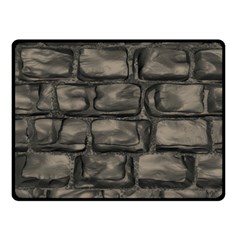 Stone Patch Sidewalk Fleece Blanket (small) by HermanTelo