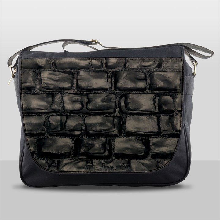 Stone Patch Sidewalk Messenger Bag