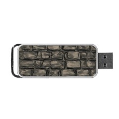 Stone Patch Sidewalk Portable Usb Flash (one Side) by HermanTelo