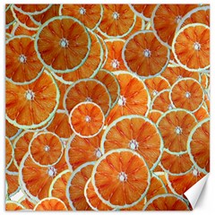 Oranges Background Canvas 12  X 12 