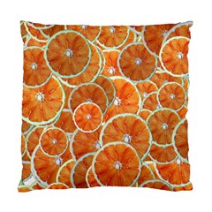 Oranges Background Standard Cushion Case (two Sides)