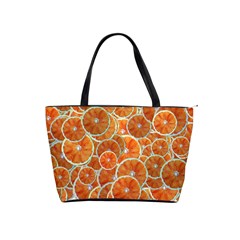 Oranges Background Classic Shoulder Handbag