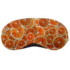 Oranges Background Sleeping Mask