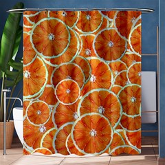 Oranges Background Shower Curtain 60  X 72  (medium) 