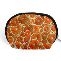 Oranges Background Accessory Pouch (medium)