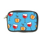 Cups And Mugs Blue Coin Purse Front