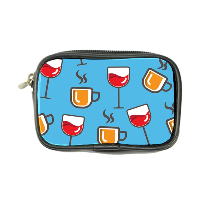 Cups And Mugs Blue Coin Purse