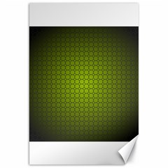 Hexagon Background Circle Canvas 20  X 30  by HermanTelo