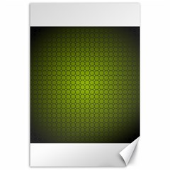 Hexagon Background Circle Canvas 24  X 36 