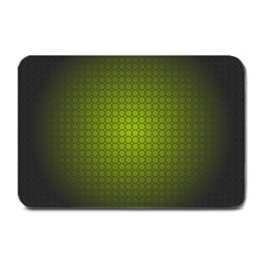 Hexagon Background Circle Plate Mats