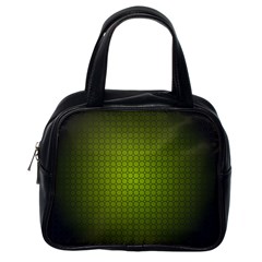 Hexagon Background Circle Classic Handbag (one Side)