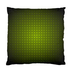 Hexagon Background Circle Standard Cushion Case (one Side)