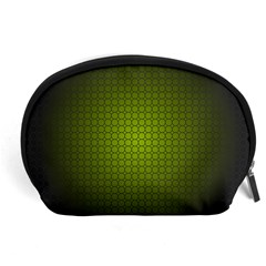 Hexagon Background Circle Accessory Pouch (large)