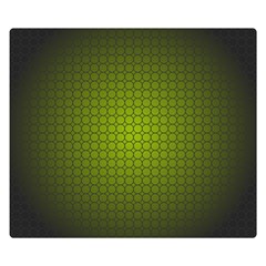 Hexagon Background Circle Double Sided Flano Blanket (small) 