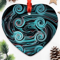 Background Neon Abstract Ornament (heart) by HermanTelo