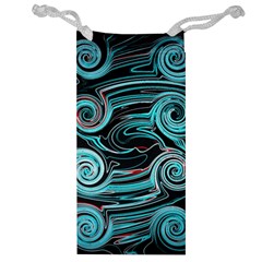 Background Neon Abstract Jewelry Bag