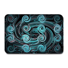 Background Neon Abstract Plate Mats by HermanTelo