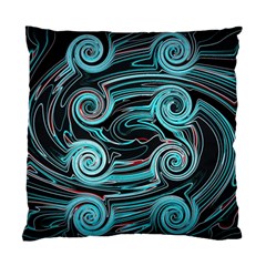 Background Neon Abstract Standard Cushion Case (two Sides)